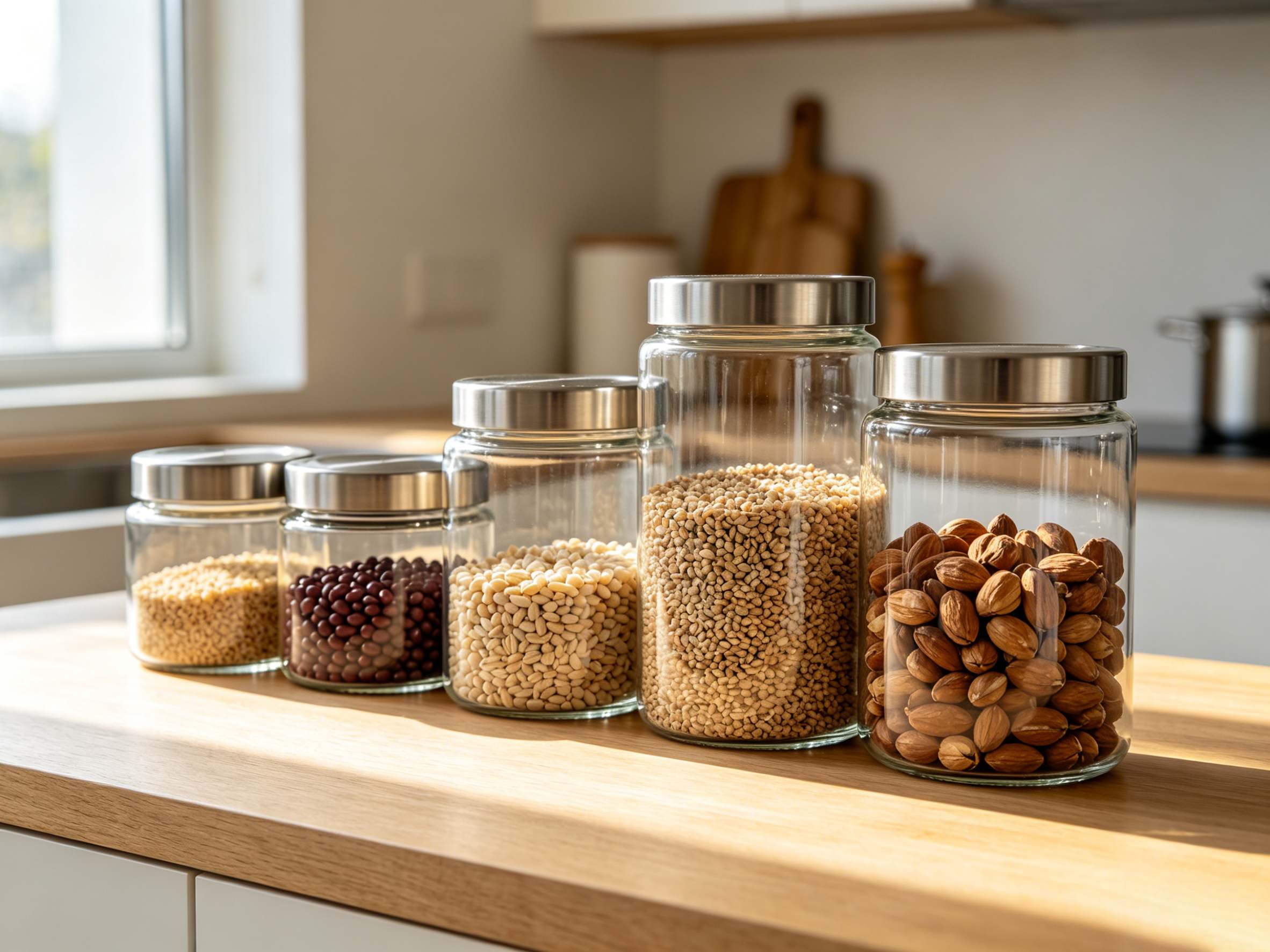 Glass Storage Jars