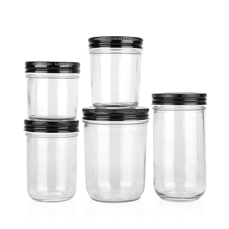 glass mason jars